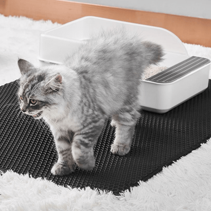 Tapis pour bac à litière PetPurity en nid d'abeille