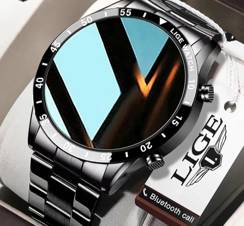 Montre Connectée Luxe 4G – Élégance et Connectivité pour Appels en Toute Simplicité