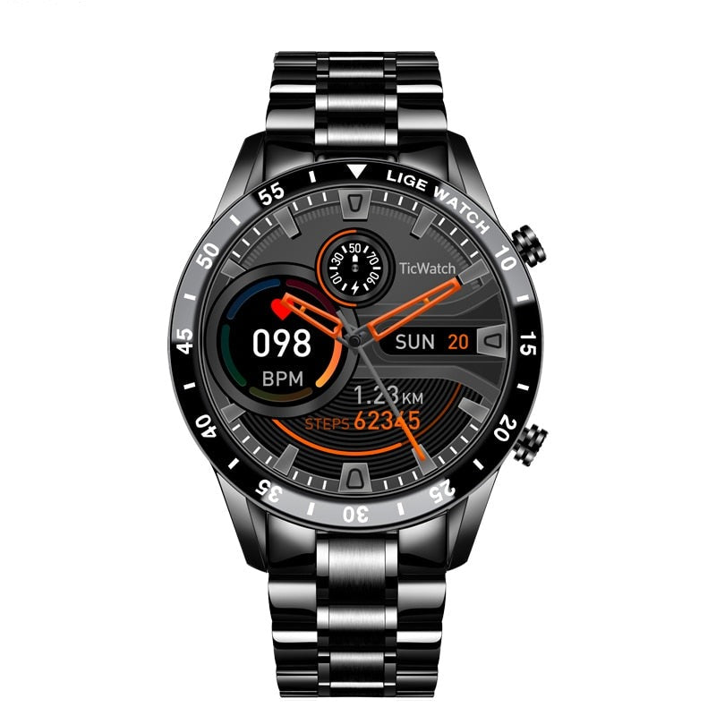Montre Connectée Luxe 4G – Élégance et Connectivité pour Appels en Toute Simplicité