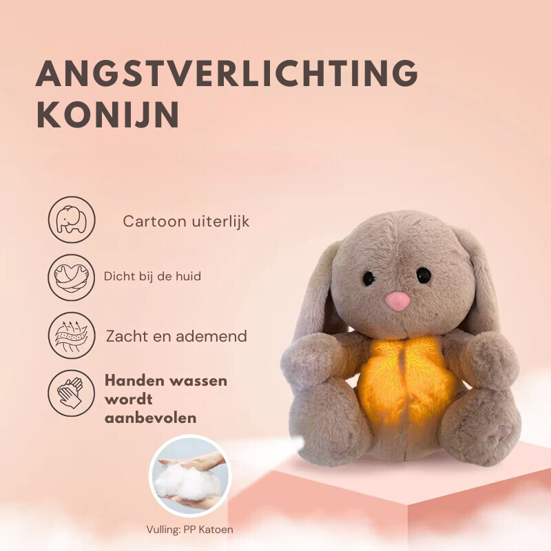 Lapin en Peluche Rêveur – Pour Détente et Douceur