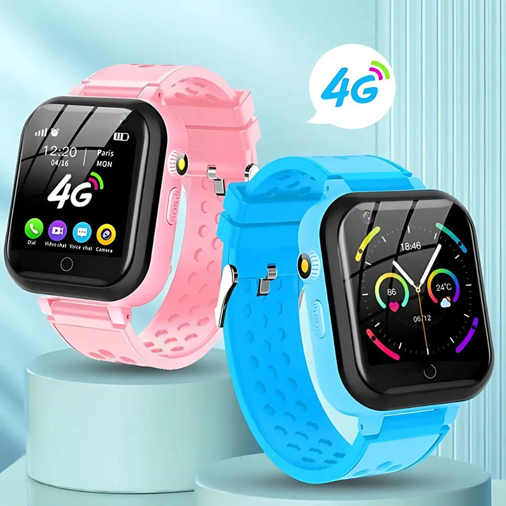 KidTech - Montre intelligente pour enfants – GPS, caméra et SOS avec un seul bouton