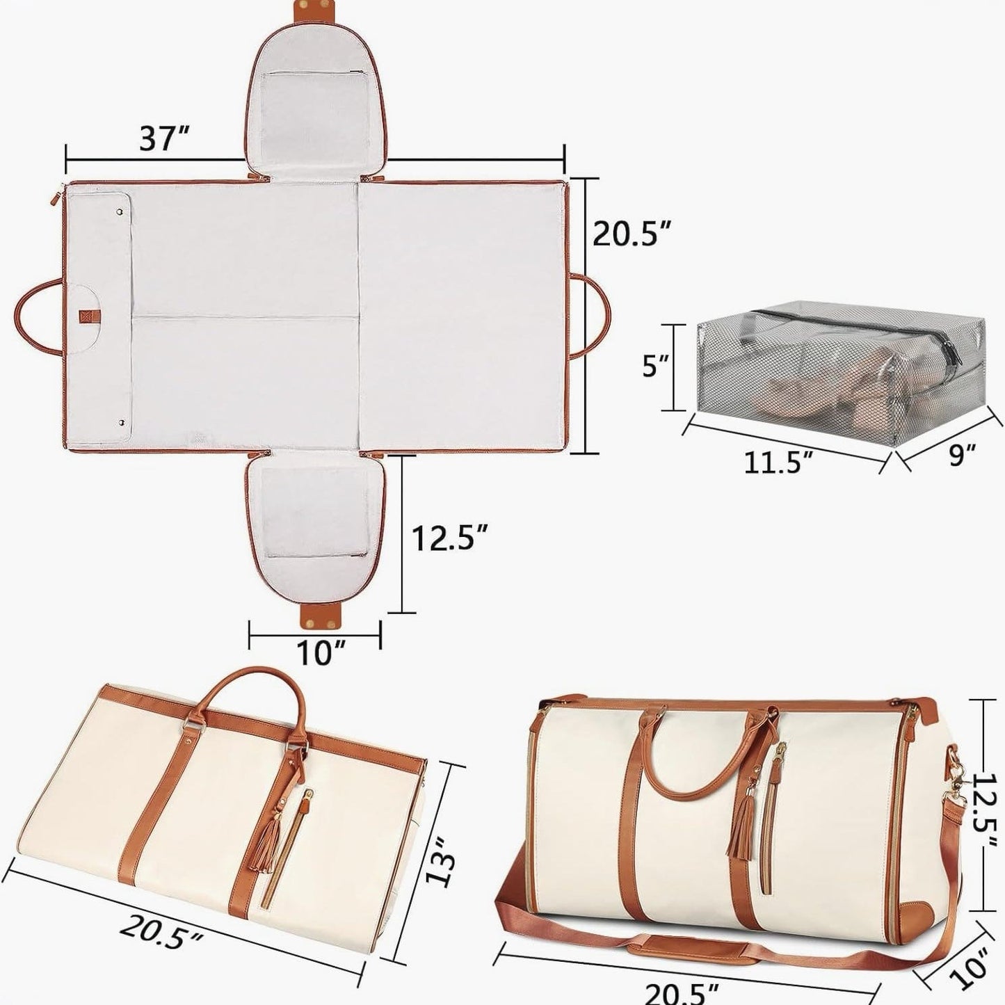 TravelEase - Sac de voyage pliable pour femmes