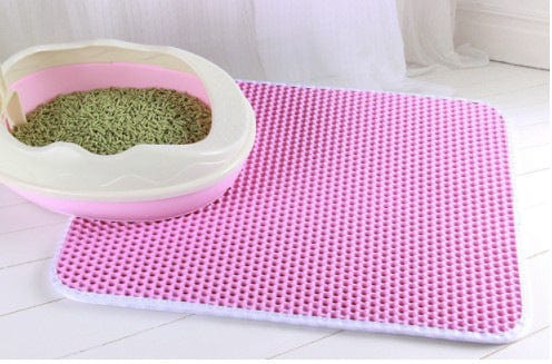 Tapis pour bac à litière PetPurity en nid d'abeille