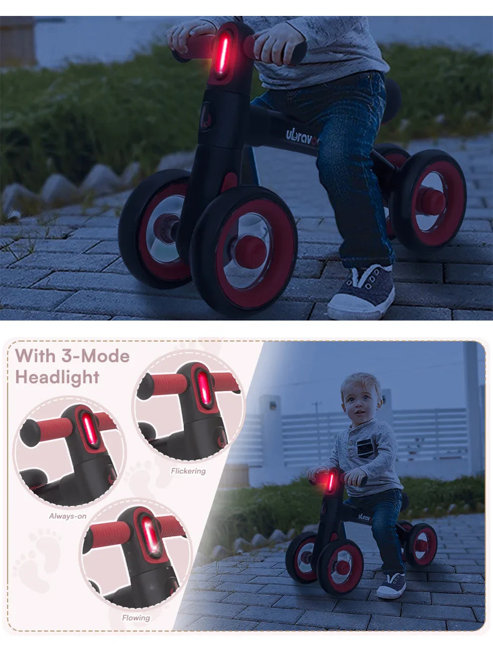 Adorable Vélo d'Équilibre pour Bébés - Pour le Plaisir et le Développement