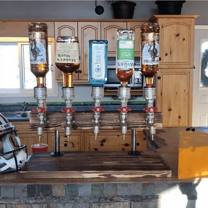 Distributeur de boissons en bois – Luxueux et fonctionnel