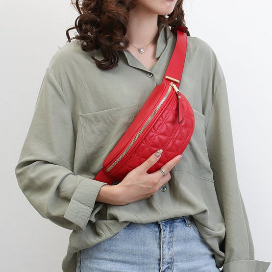 UrbanFlex Bag - Sac banane & bandoulière élégant en cuir végan
