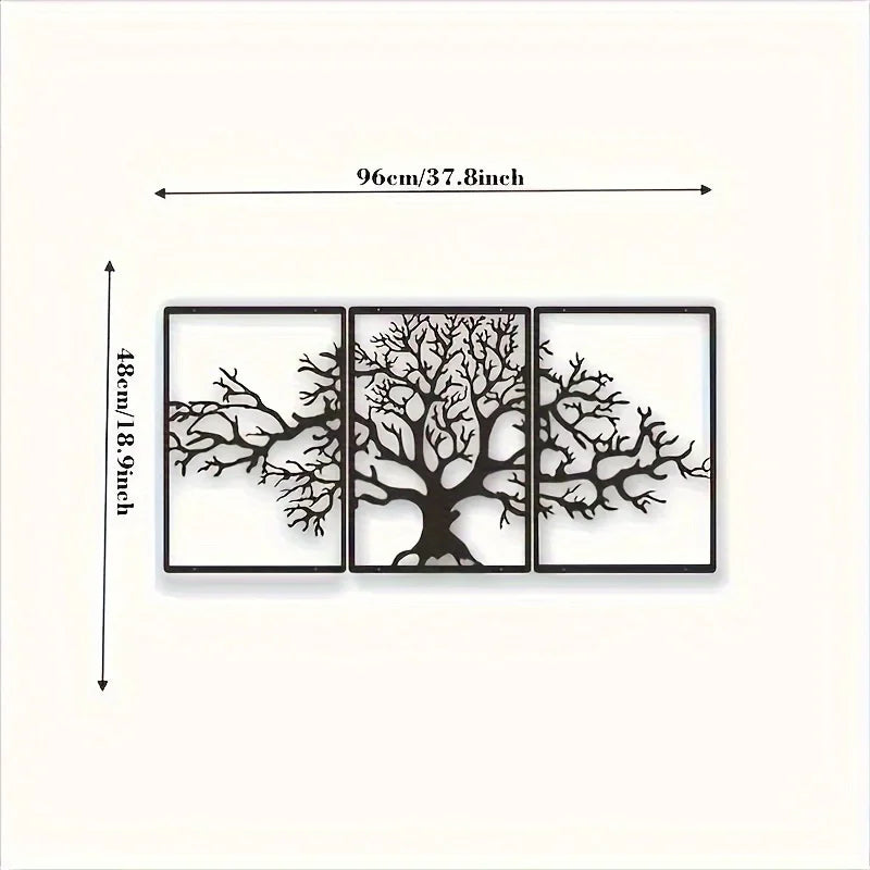 Arbre de Vie en Métal – Décoration Murale Intemporelle et Symbolique