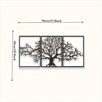 Arbre de Vie en Métal – Décoration Murale Intemporelle et Symbolique