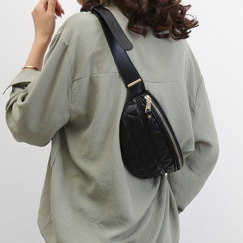 UrbanFlex Bag - Sac banane & bandoulière élégant en cuir végan