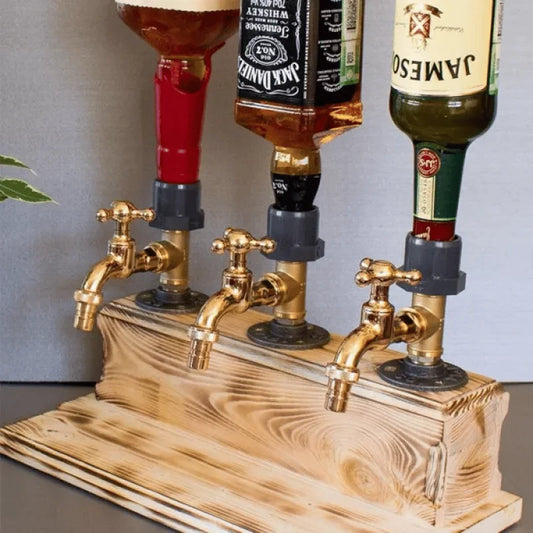 Distributeur de boissons en bois – Luxueux et fonctionnel