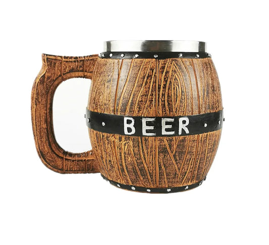 Chope à Bière en Bois Allemande - Expérience Authentique et Ludique
