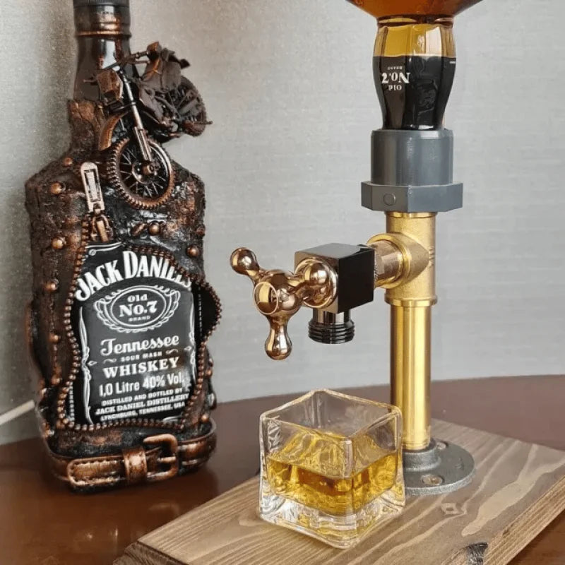 Distributeur de boissons en bois – Luxueux et fonctionnel