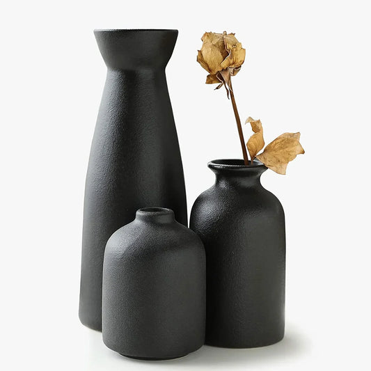 Set de Vases en Céramique Minimalistes - Intemporels et Élégants