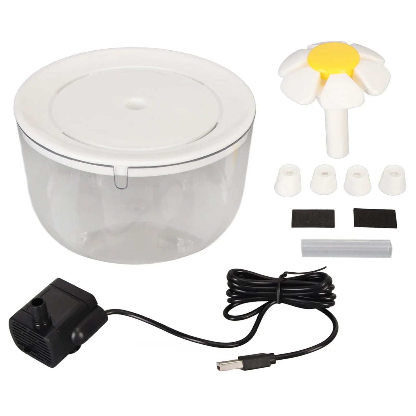 Fontaine à Eau Automatique pour Animaux - Hydratation Silencieuse et Élégante