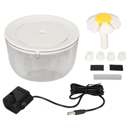 Fontaine à Eau Automatique pour Animaux - Hydratation Silencieuse et Élégante