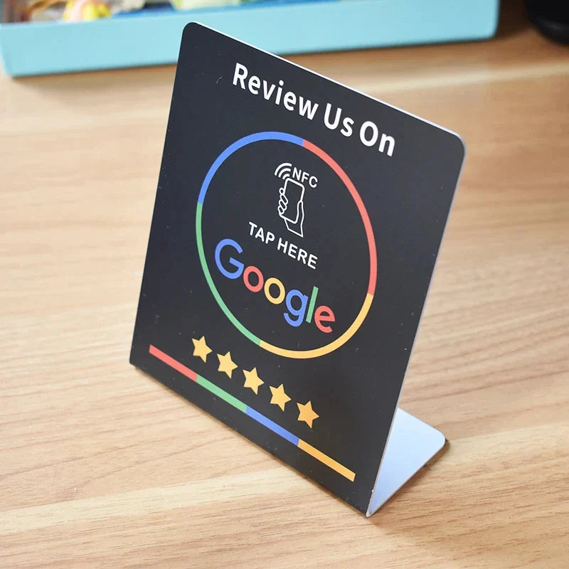 Carte de collecte d’avis Google NFC – Simplifiez les retours clients