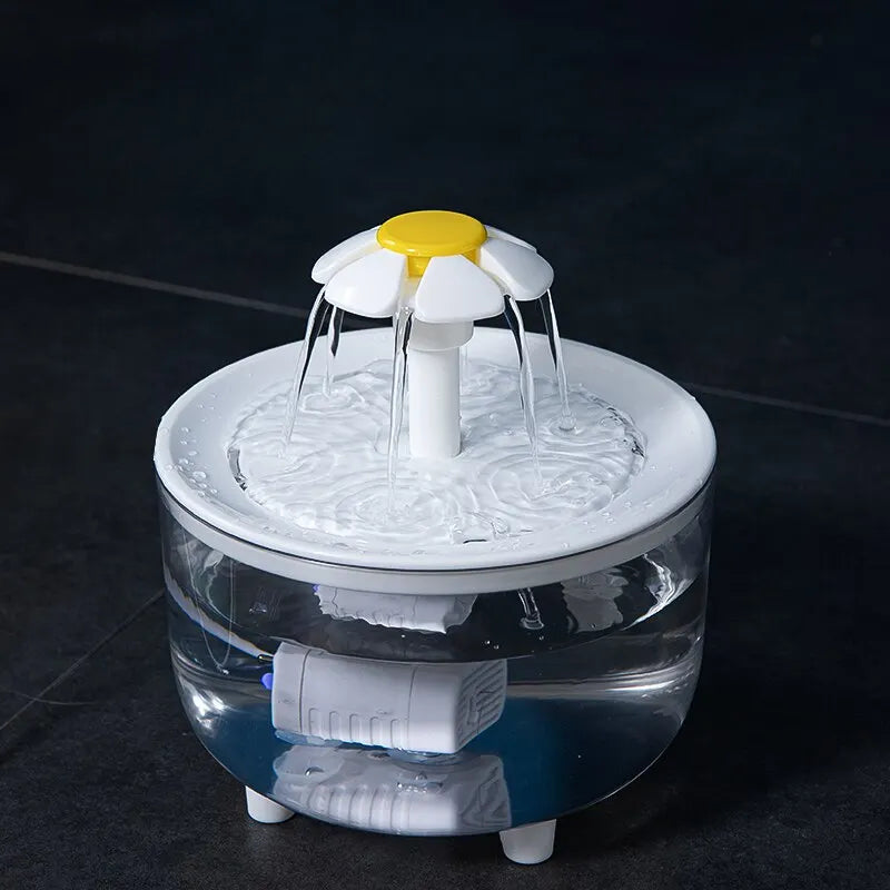 Fontaine à Eau Automatique pour Animaux - Hydratation Silencieuse et Élégante