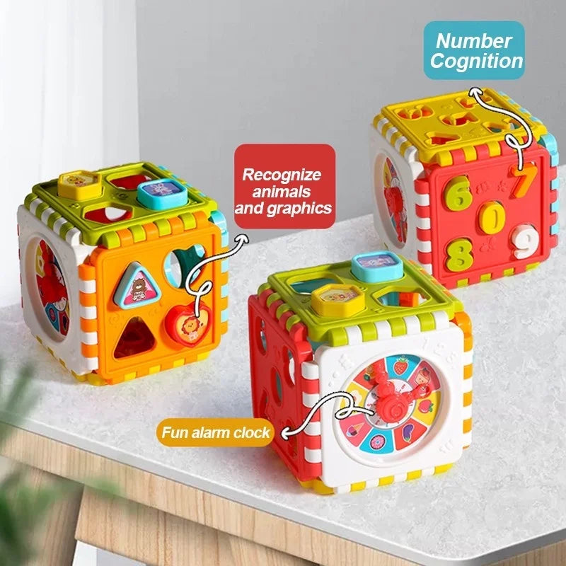 Cube de Jeu Éducatif – Pour Apprendre et S’Amuser en Un Seul Jouet