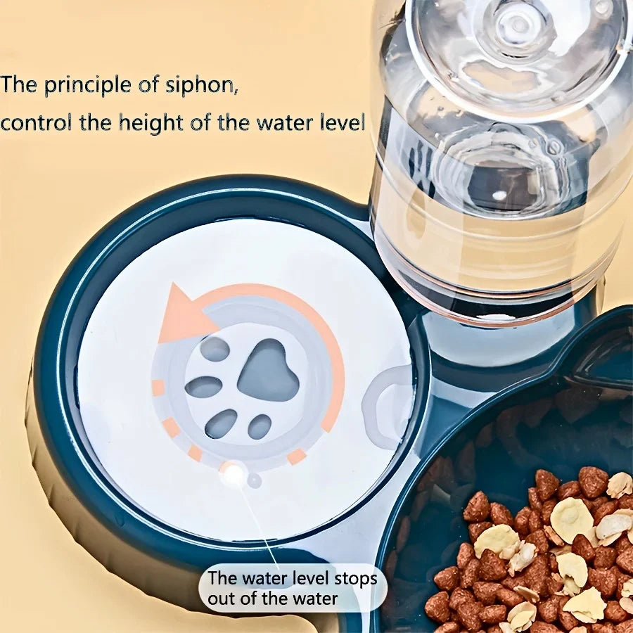Gamelle pour chat avec design en forme d’oreilles – Expérience de repas confortable et ludique