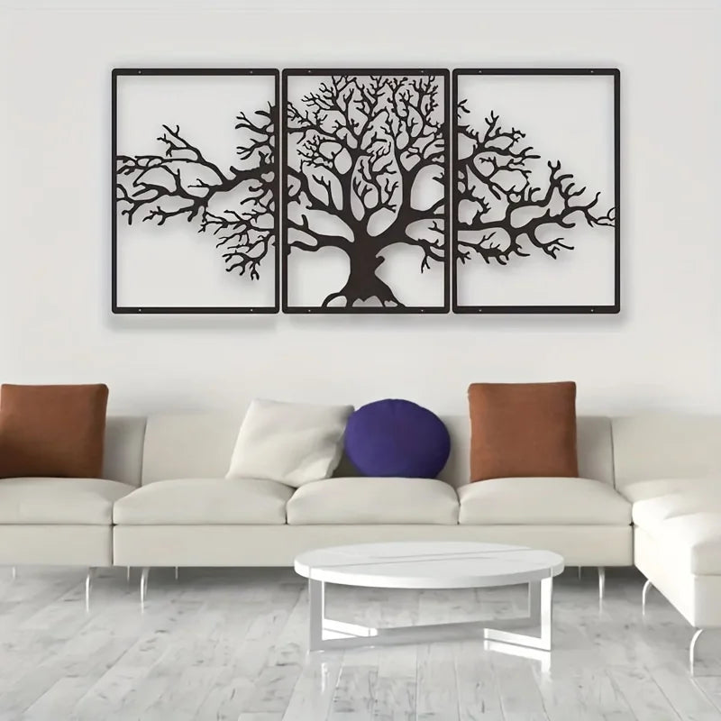 Arbre de Vie en Métal – Décoration Murale Intemporelle et Symbolique