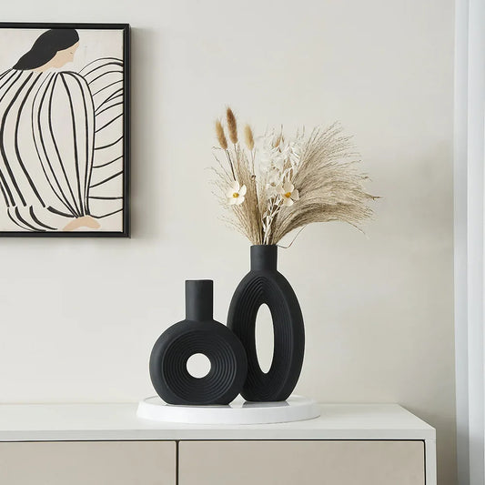 Vases Sculpturaux Modernes - Élégants et Minimalistes