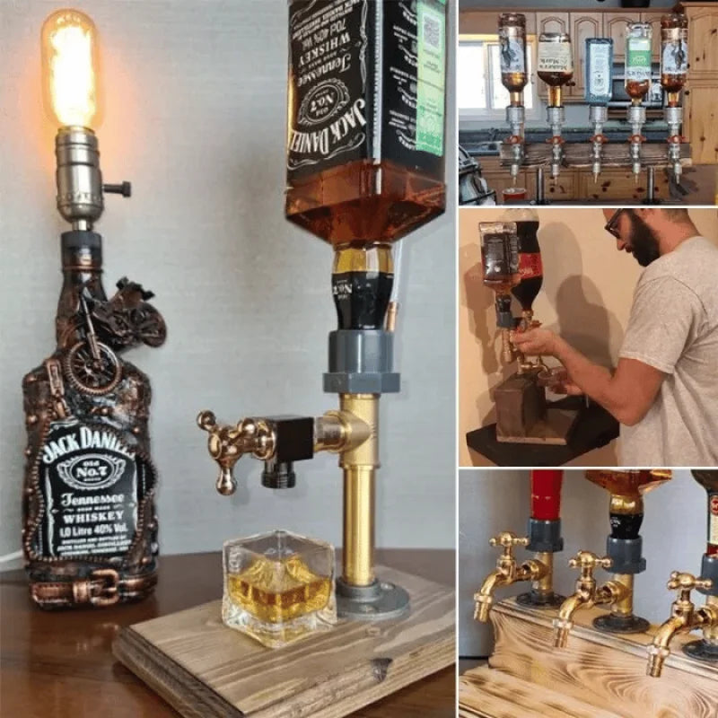 Distributeur de boissons en bois – Luxueux et fonctionnel