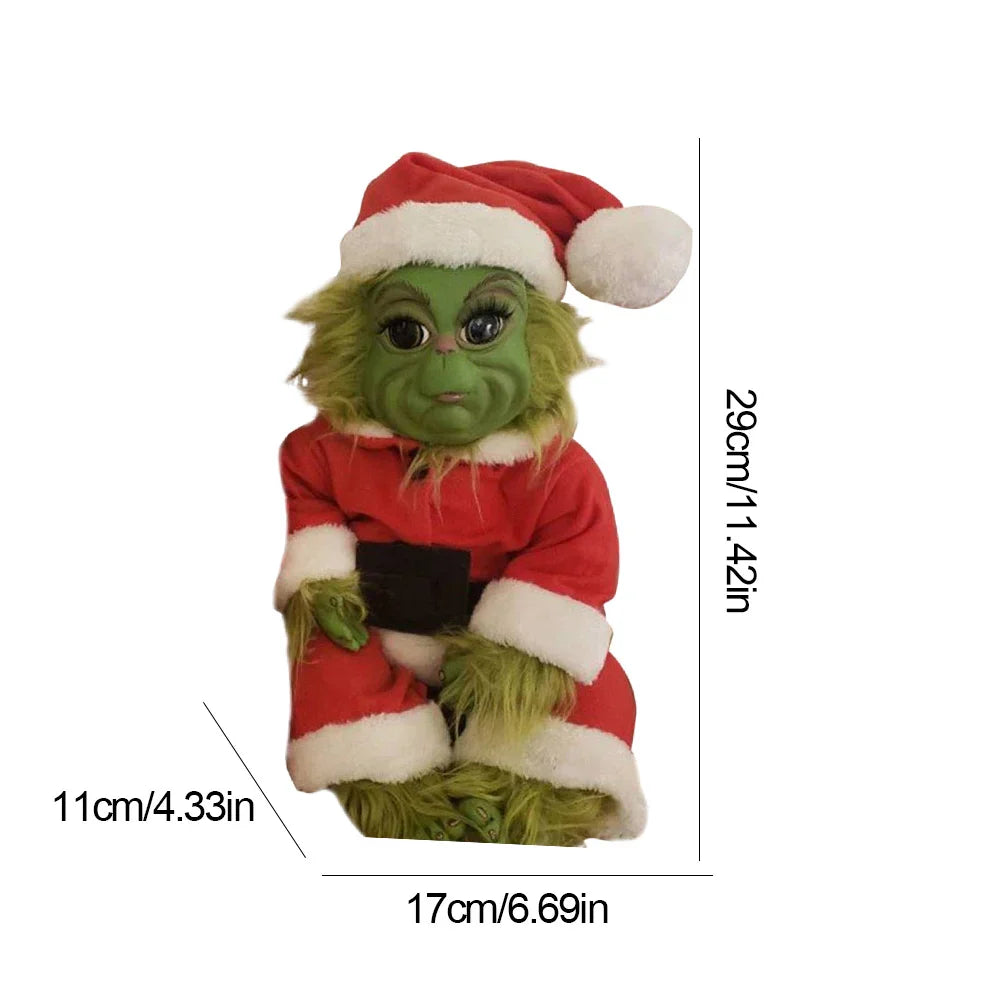 Monstre en Peluche du Grinch de Noël – Pour une Joie Festive