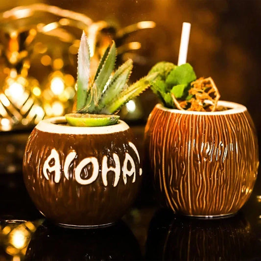Mug Tiki tropicale – Une expérience de dégustation ludique et exotique