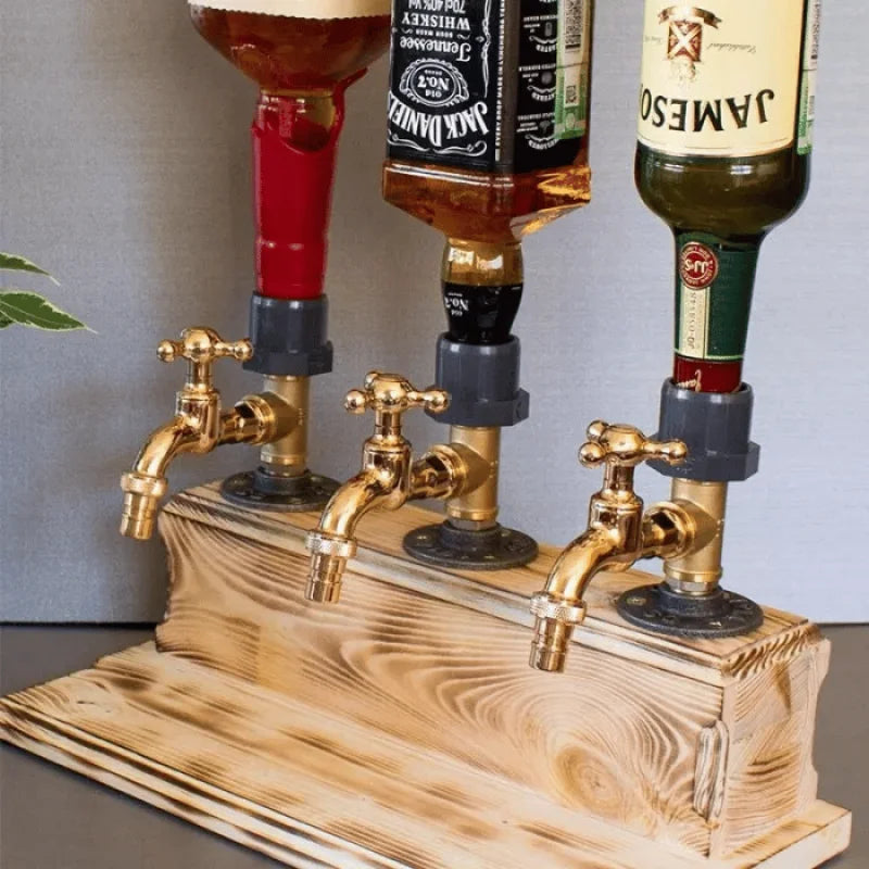 Distributeur de boissons en bois – Luxueux et fonctionnel