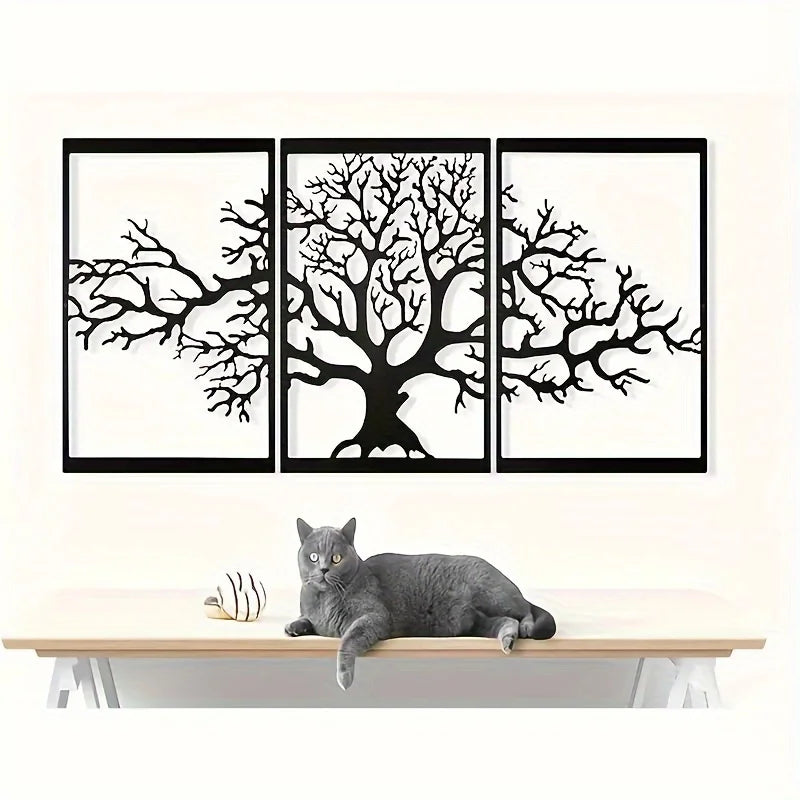Arbre de Vie en Métal – Décoration Murale Intemporelle et Symbolique