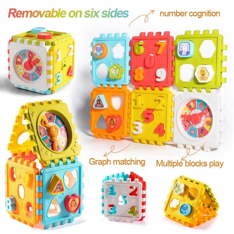 Cube de Jeu Éducatif – Pour Apprendre et S’Amuser en Un Seul Jouet
