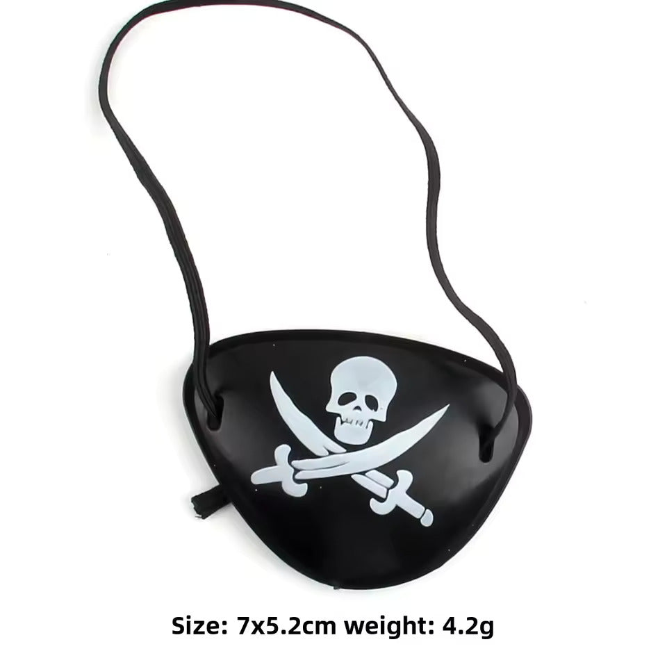 Set Complet d’Accessoires de Pirate – Avec Perroquet, Cache-œil et Épée pour Costumes