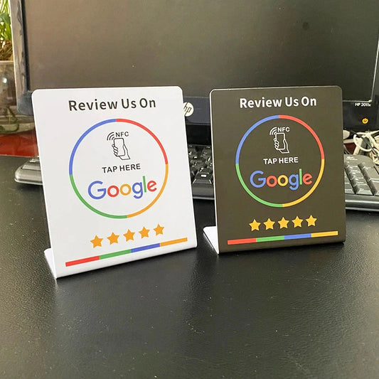 Carte de collecte d’avis Google NFC – Simplifiez les retours clients