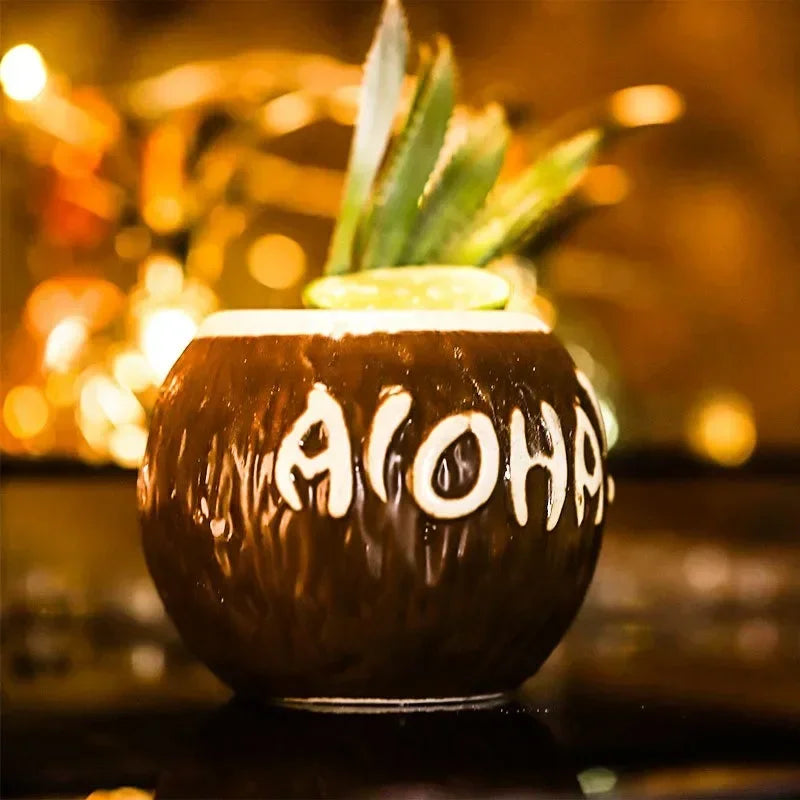 Mug Tiki tropicale – Une expérience de dégustation ludique et exotique