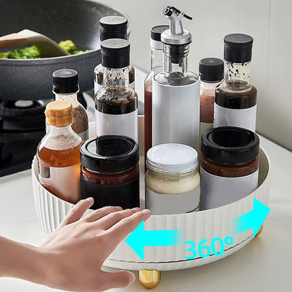 Étagère de rangement pivotante RotateOrganizer - Gain de place avec rotation à 360°