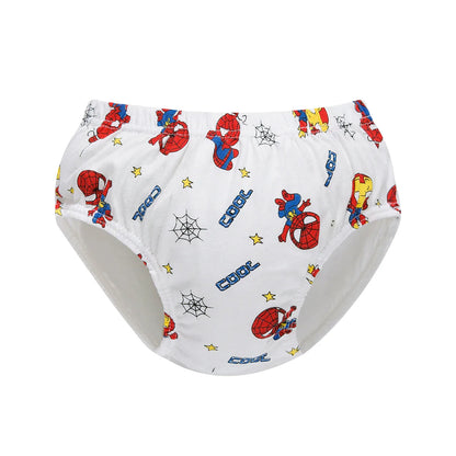 Set de 5 sous-vêtements pour garçons – Coton doux et respirant avec motifs super-héros