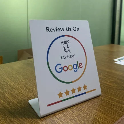 Carte de collecte d’avis Google NFC – Simplifiez les retours clients
