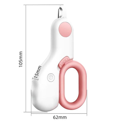 Ciseaux multifonctionnels avec LED – Précision et confort pour le toilettage des animaux