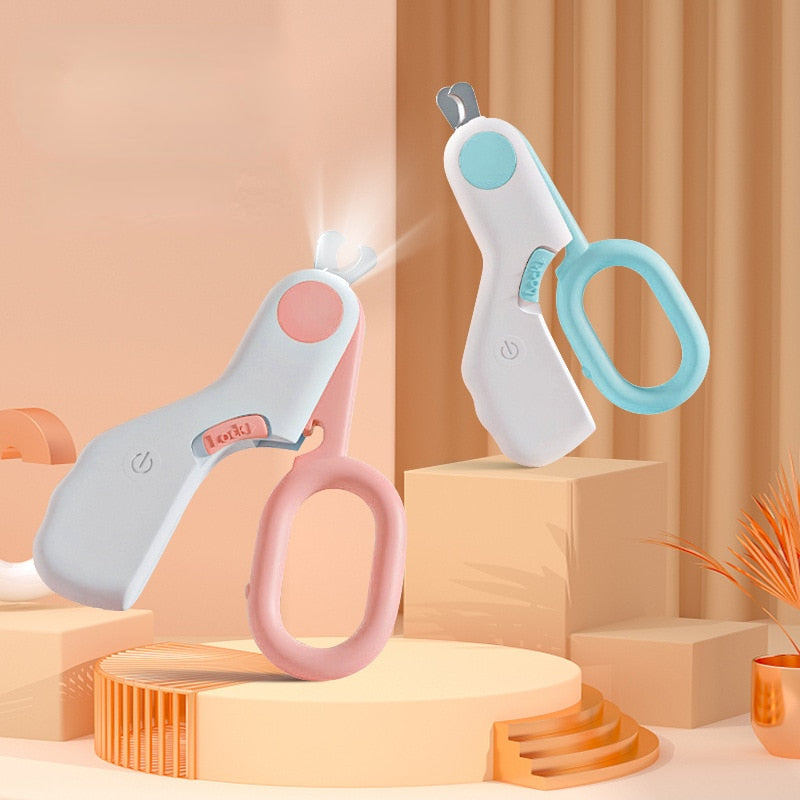 Ciseaux multifonctionnels avec LED – Précision et confort pour le toilettage des animaux