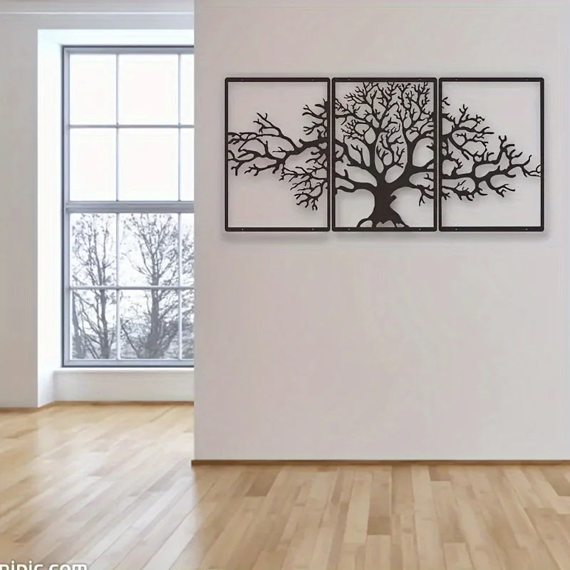 Arbre de Vie en Métal – Décoration Murale Intemporelle et Symbolique
