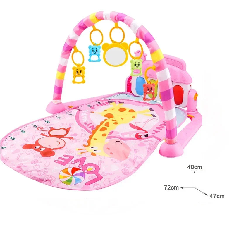 Tapis d’éveil pour bébé – Parc éducatif avec musique et activités ludiques