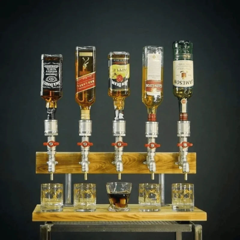 Distributeur de boissons en bois – Luxueux et fonctionnel