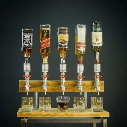 Distributeur de boissons en bois – Luxueux et fonctionnel