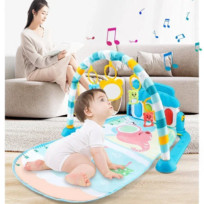 Tapis d’éveil pour bébé – Parc éducatif avec musique et activités ludiques