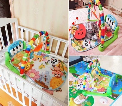 Tapis d’éveil pour bébé – Parc éducatif avec musique et activités ludiques