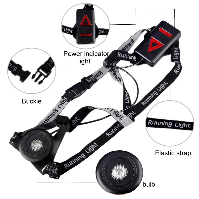 Lampe de Sécurité Nocturne Vastfire – Visibilité Accrue pour les Coureurs
