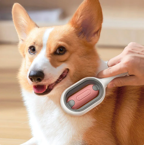 Brosse multifonctionnelle – Idéale pour le toilettage des animaux et le nettoyage des surfaces