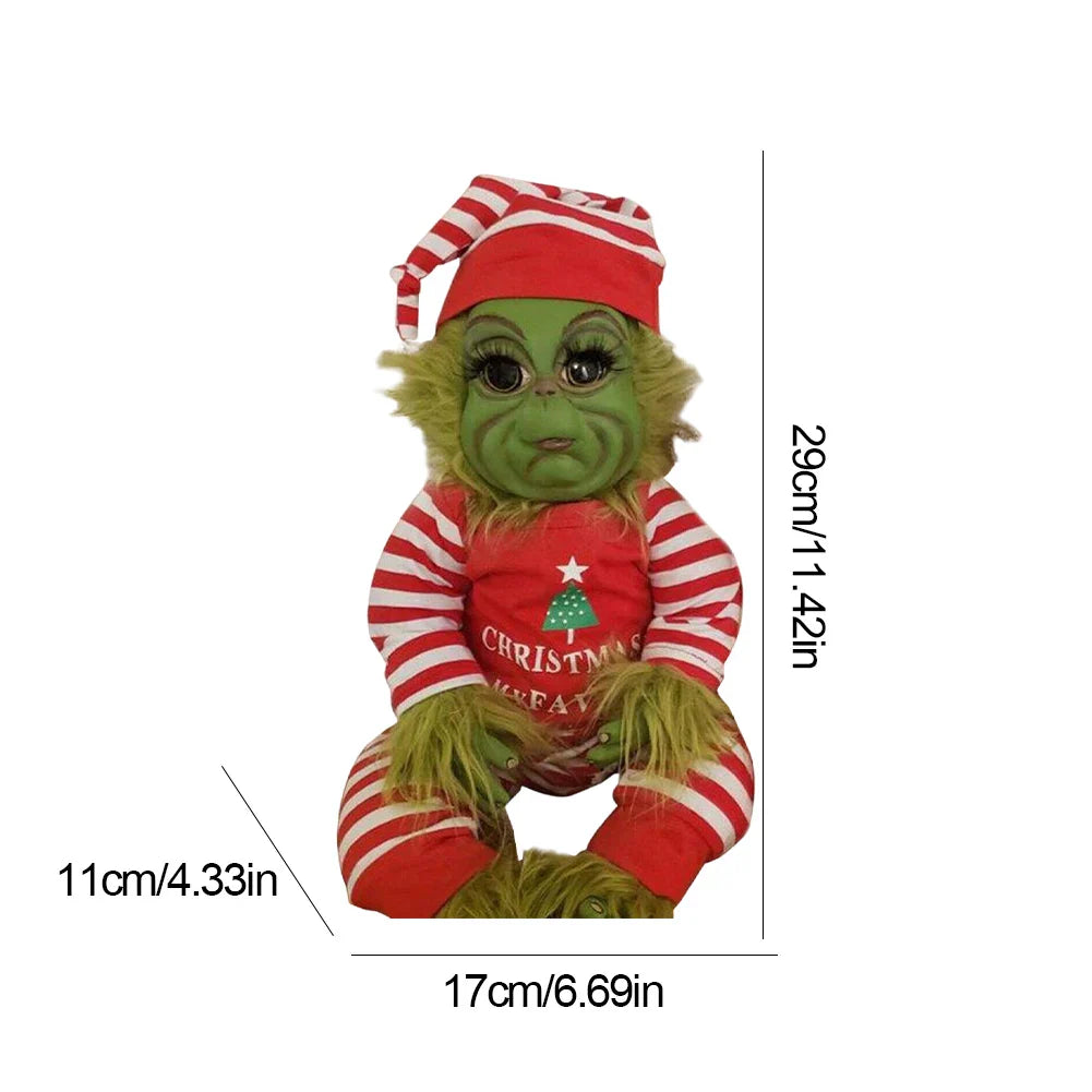 Monstre en Peluche du Grinch de Noël – Pour une Joie Festive