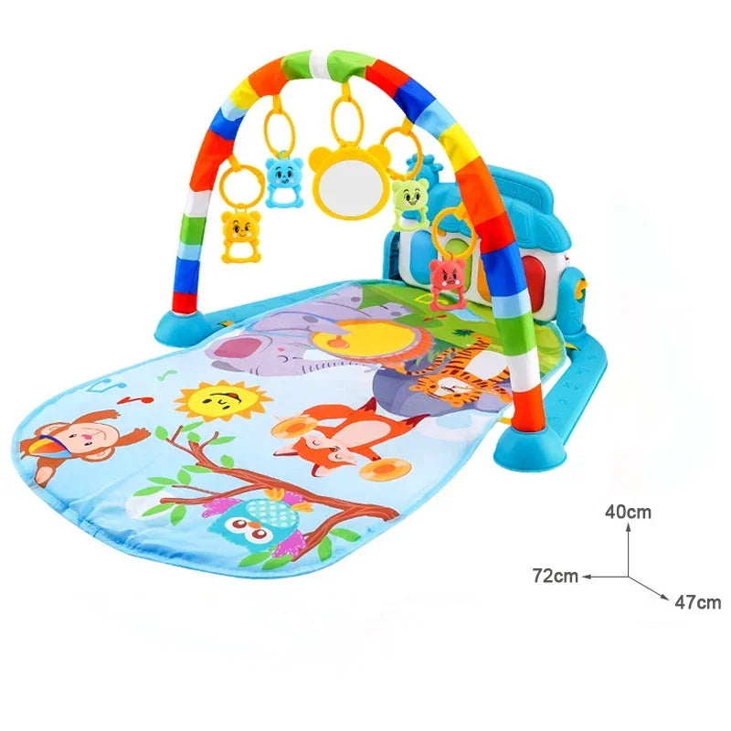 Tapis d’éveil pour bébé – Parc éducatif avec musique et activités ludiques