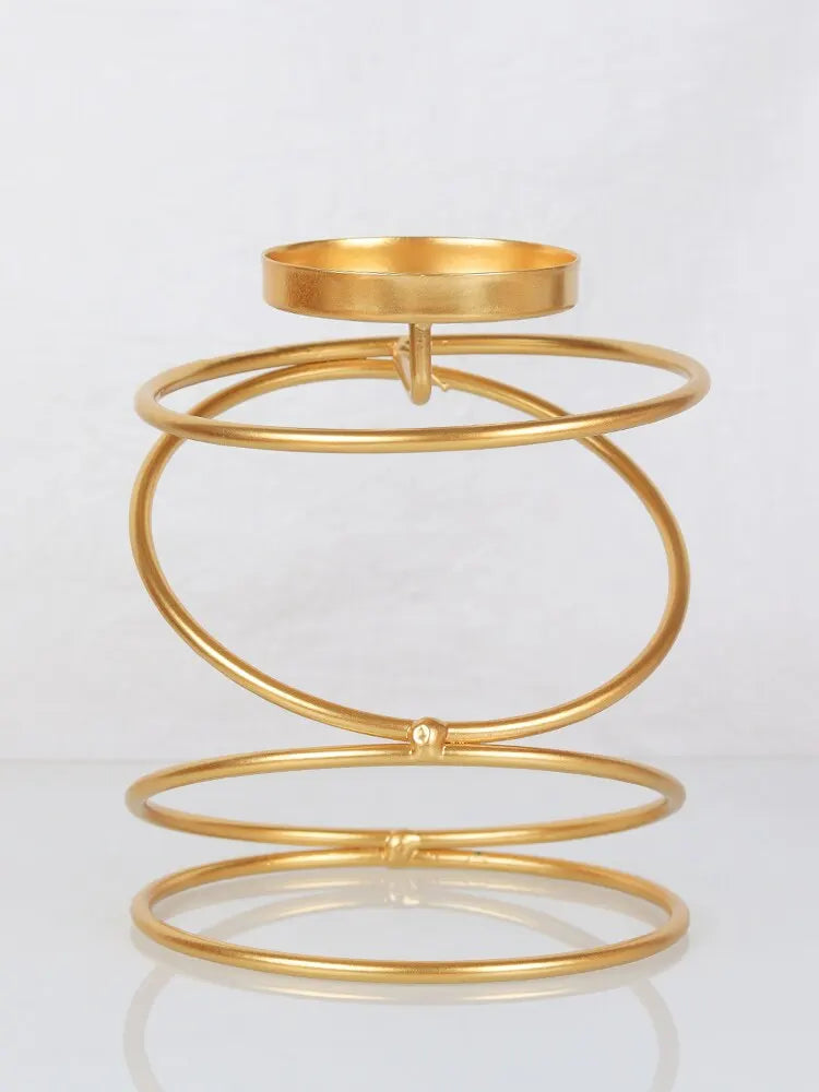 Bougeoir Spirale Élégant – Pour une Maison Chaleureuse et Raffinée